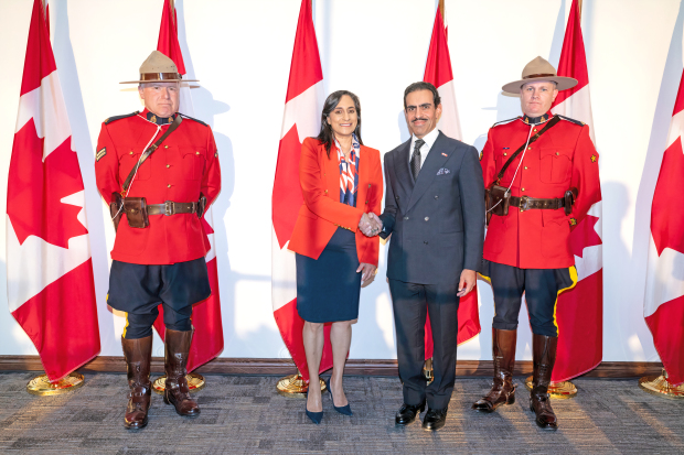 Bahrain’s Ambassador to Canada and resident in Washington Shaikh Abdulla bin Rashid Al Khalifa took part in Canada Day celebrations organised by Global Affairs Canada on the occasion of the 157th anniversary of Canadian Confederation. The ambassador extended his congratulations to Canadian Foreign Minister Anita Anand as well as to the government and people of Canada. He highlighted the strong relations between Bahrain and Canada, the kingdom’s keenness to enhance co-operation with the new Canadian government in ways that support mutual interests across various domains.